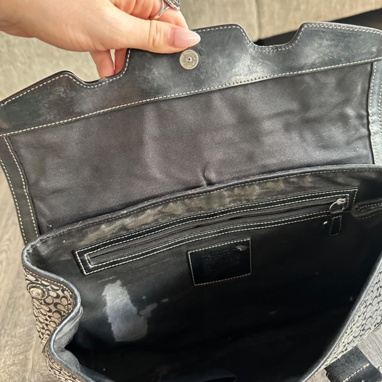 Coach Signature Soho Satchel #7080 black Depop