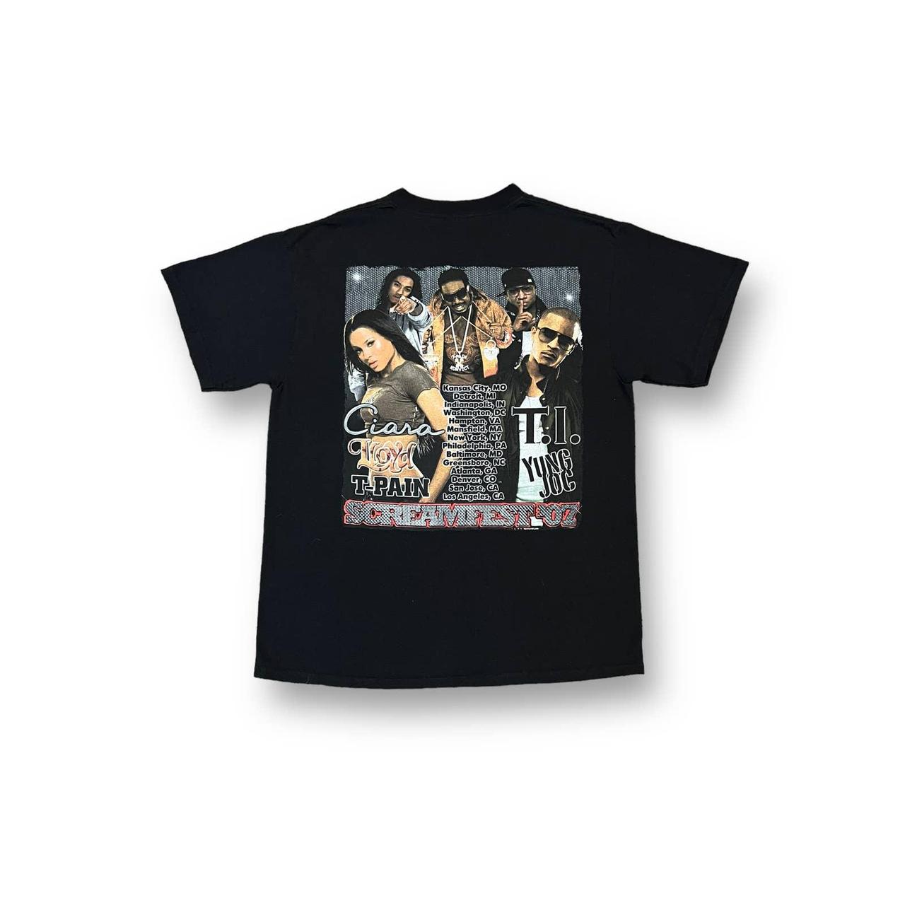 Scream fest 2007 T.i. Ciara T pain tシャツ-