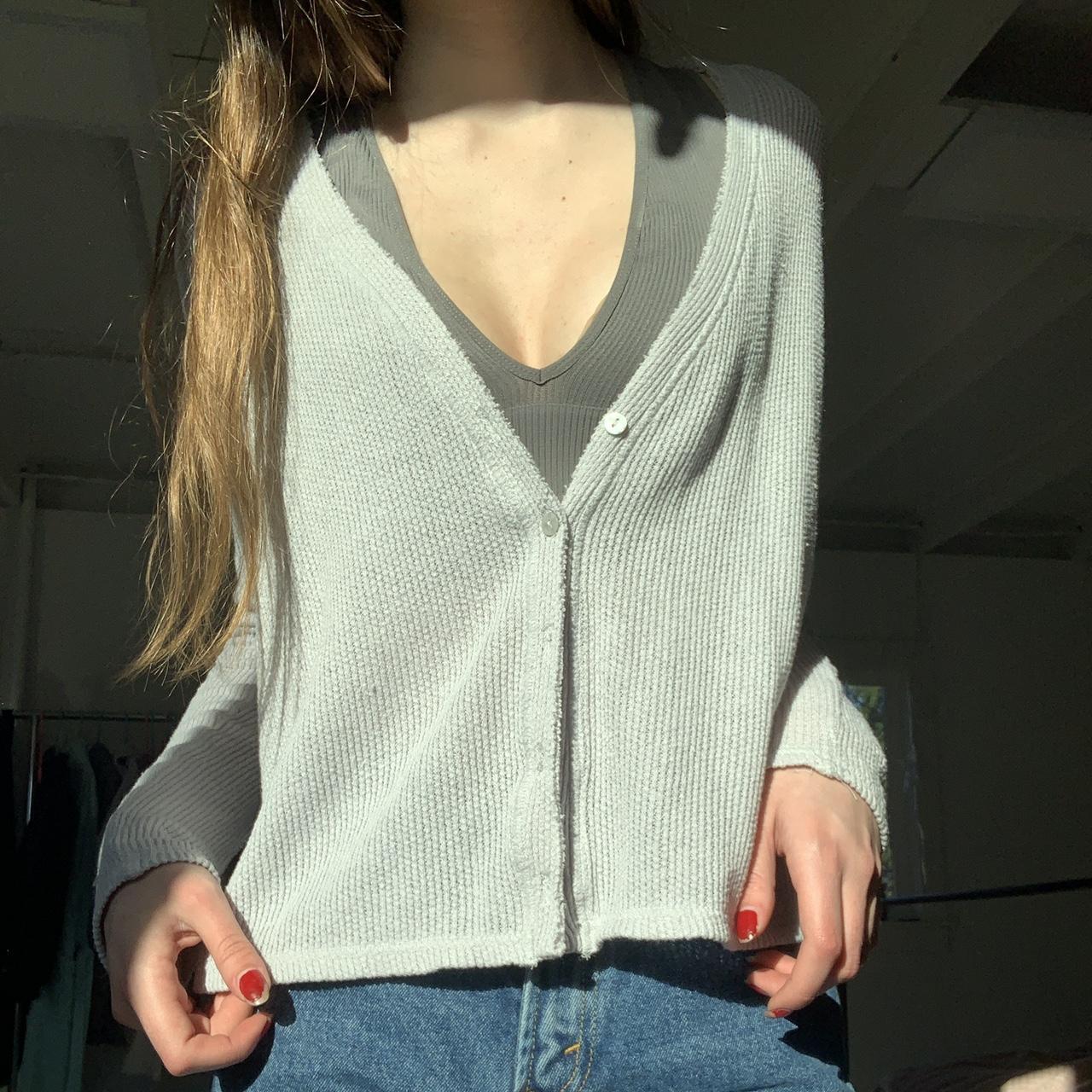 Urban outfitters grey on sale cardigan