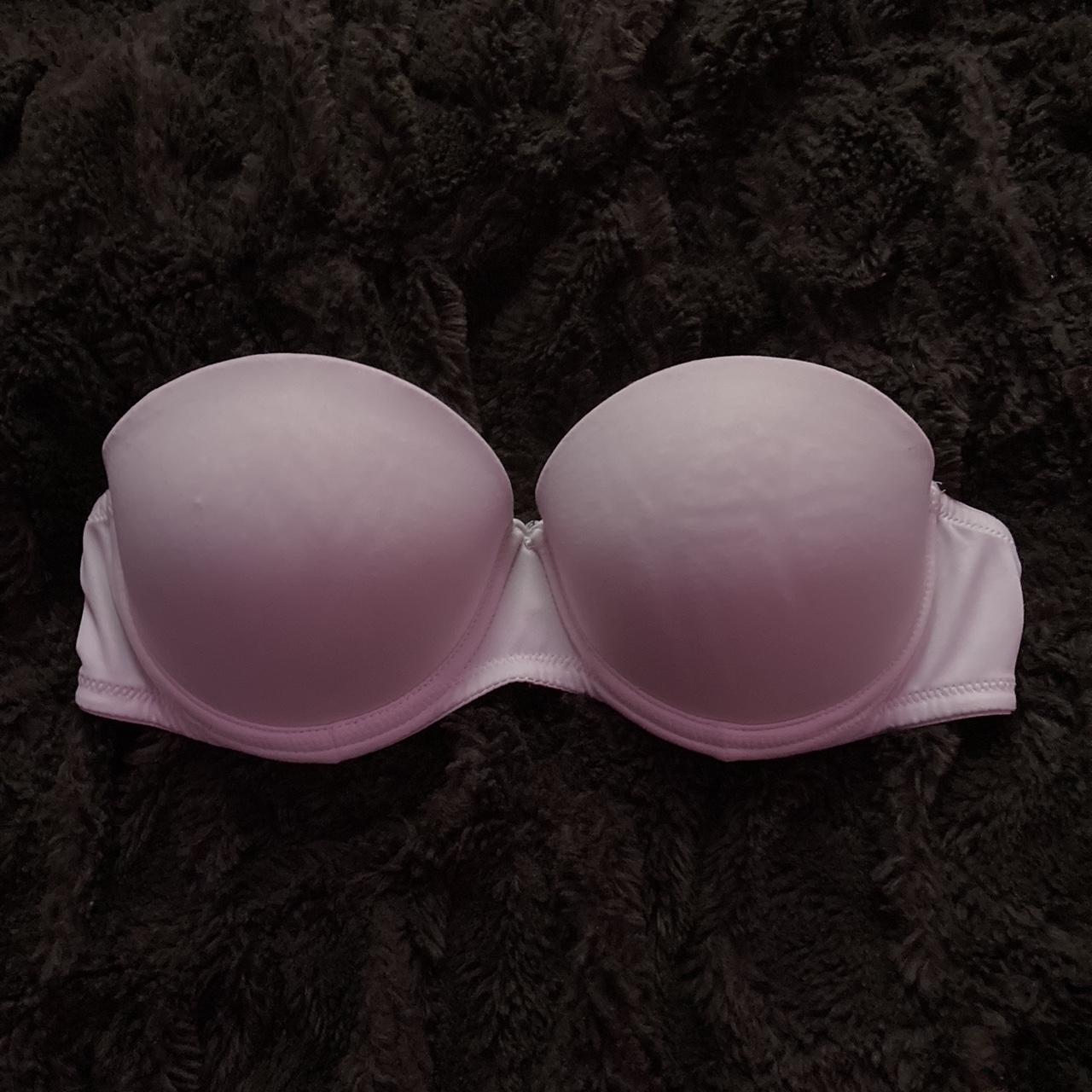 Victoria's Secret push up bra Size 36D Light teal - Depop