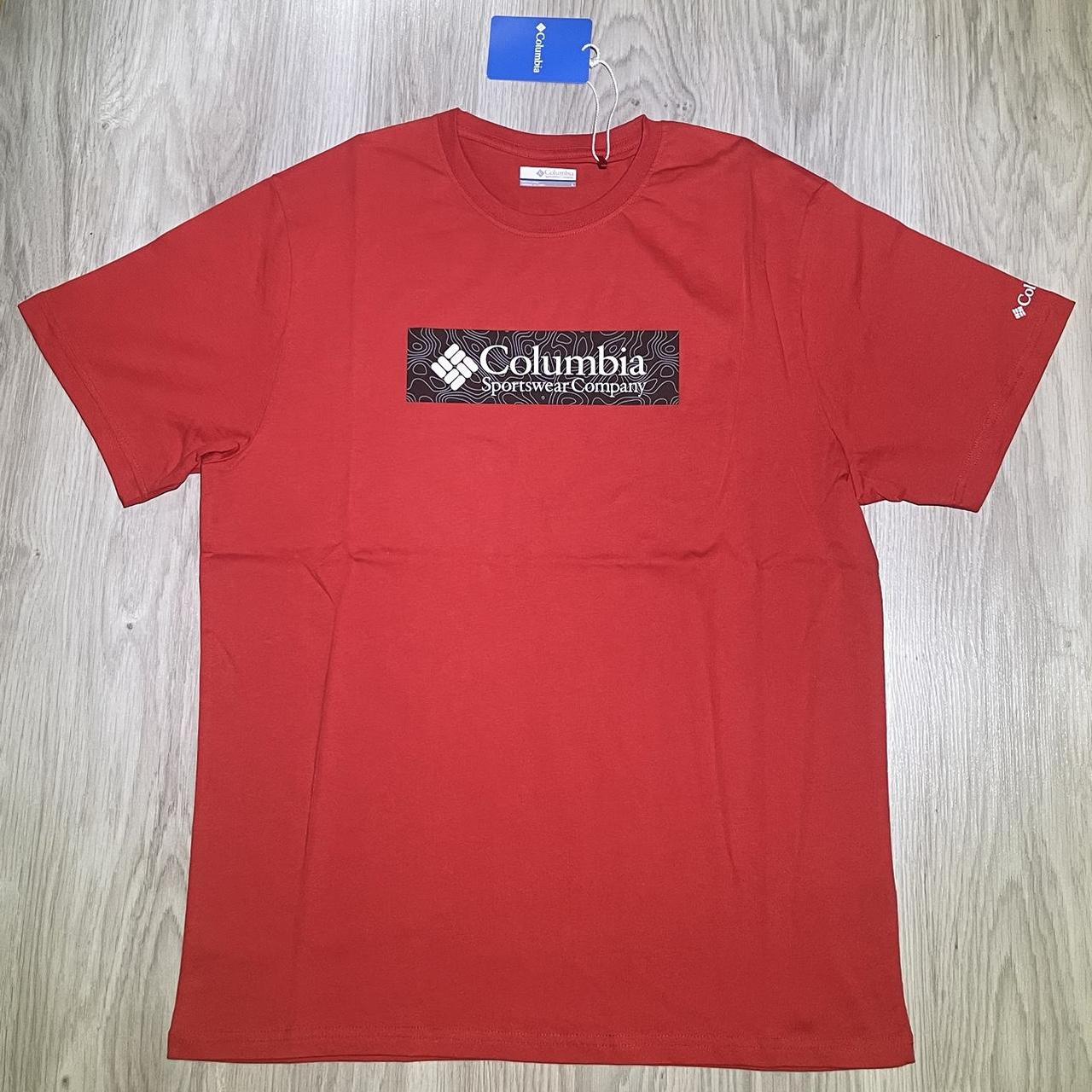 Columbia Grip T-Shirt Red BNTW, Sizes