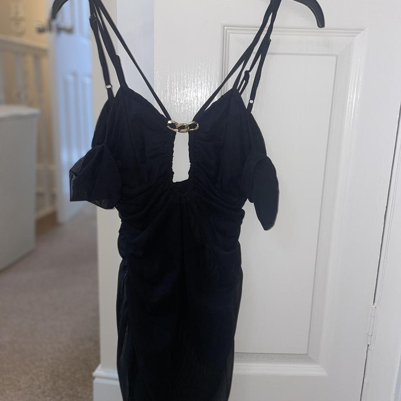 EGO black dress worn once - Depop