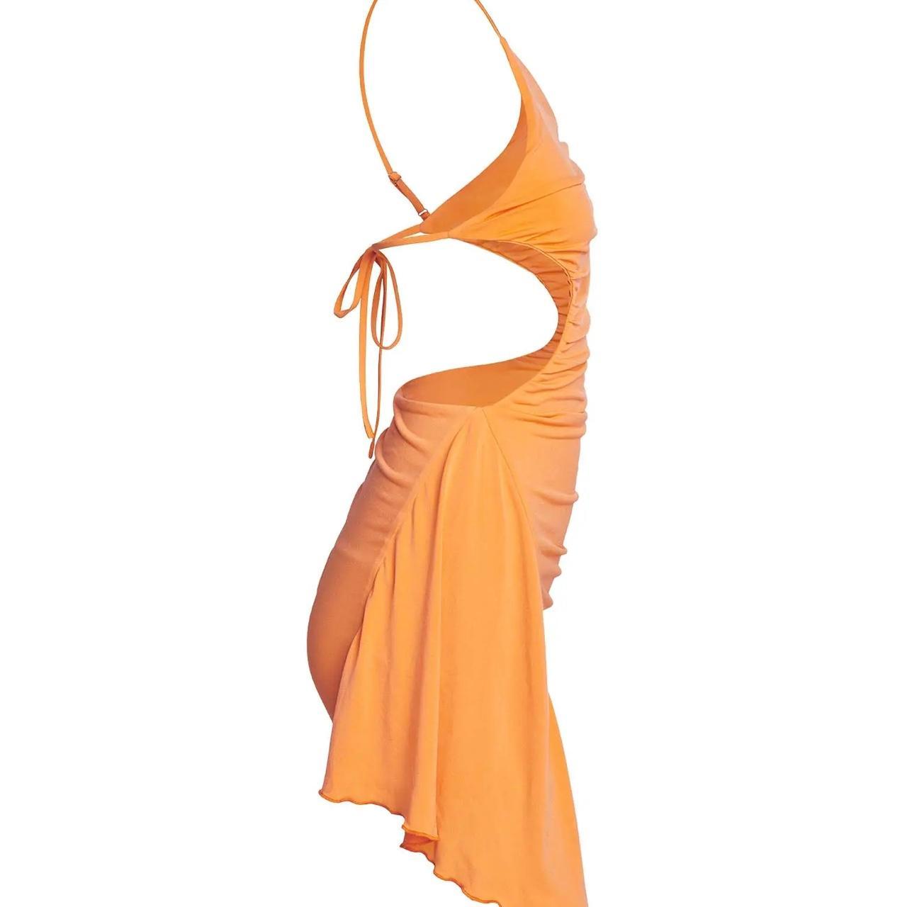 Mini dress Tiger Mist Orange size M International in Synthetic - 26638328