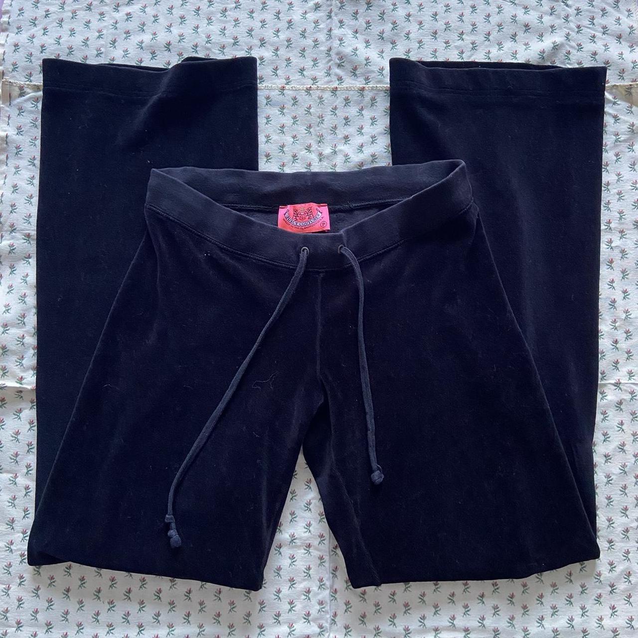 Velour Juicy Track pants Brand: Juicy Couture Size:... - Depop