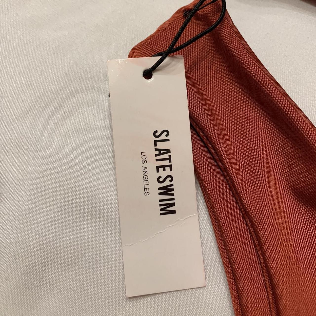 SlateSwim Orange/Rust Bikini Set Brand New Never... - Depop