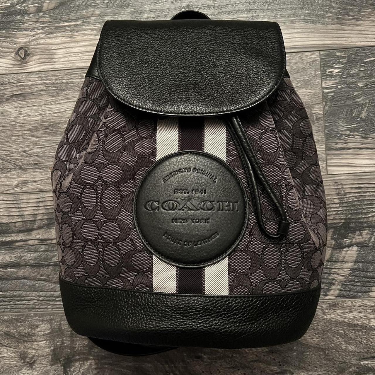 Coach discount monogram backpack