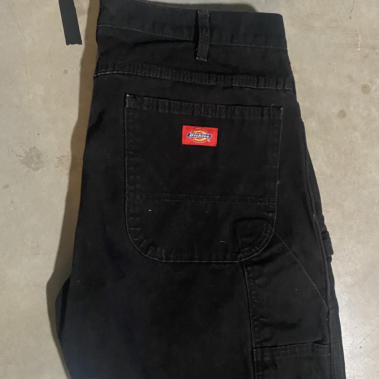 Vintage Black Dickies Carpenter Denim Tagged... - Depop