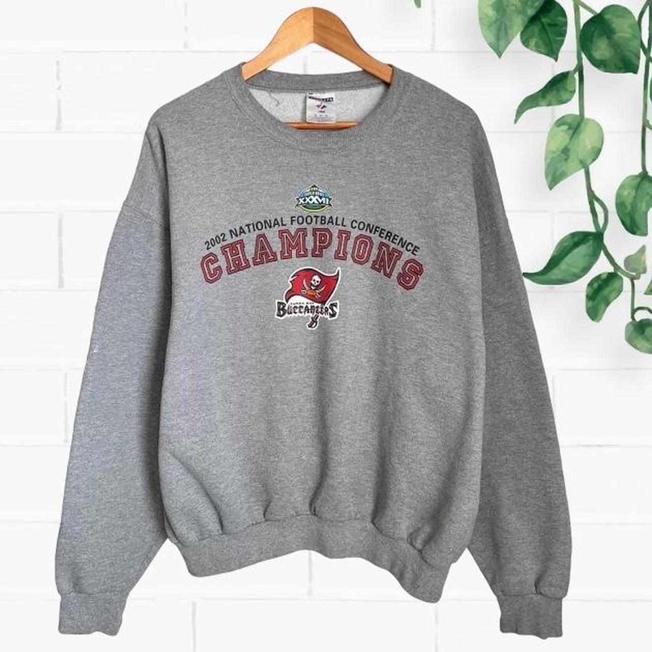 Vintage 90s Essential Grey Super Bowl Champions  - Depop