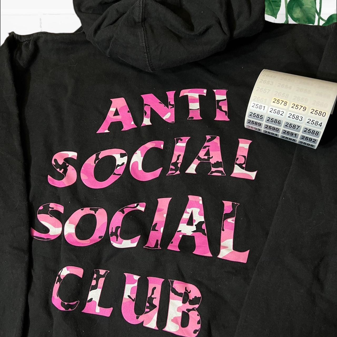 Essential vintage anti social social club hoodie... - Depop