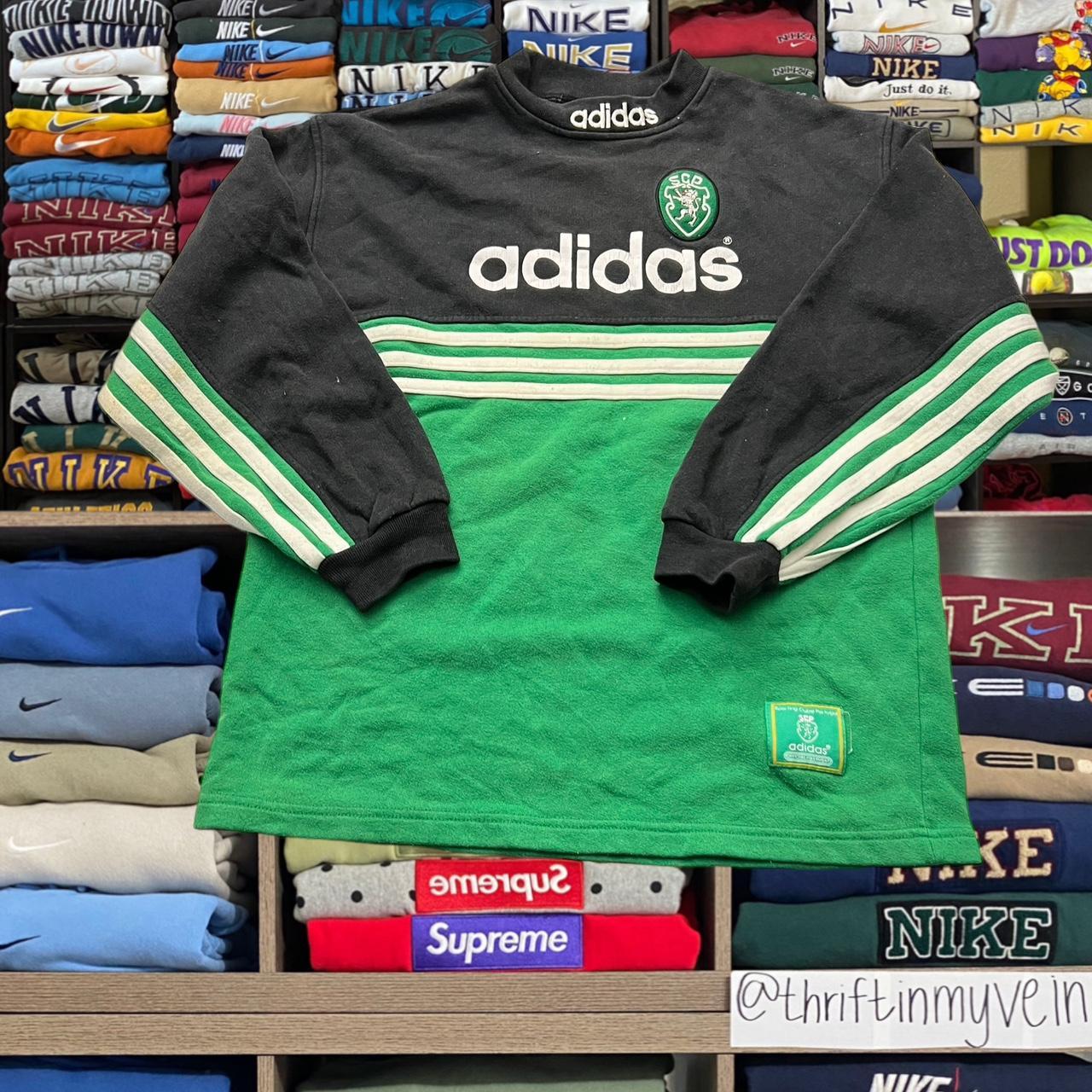 Adidas hot sale stripe jumper