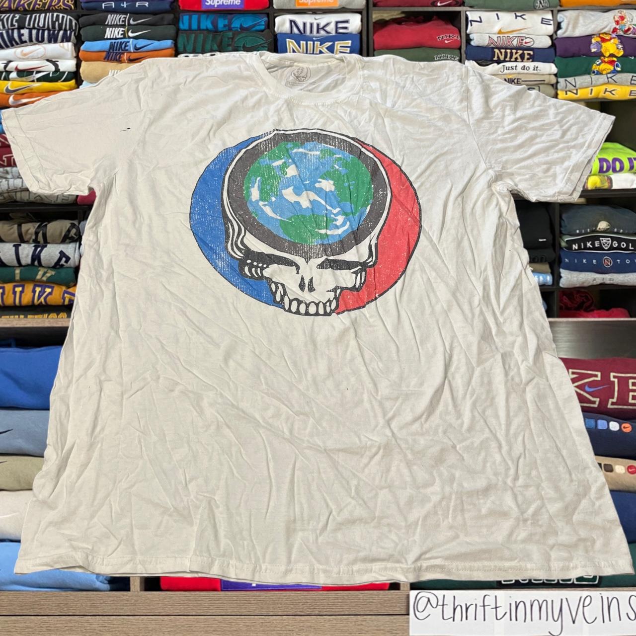 grateful dead white shirt Size xlarge , rare and... - Depop