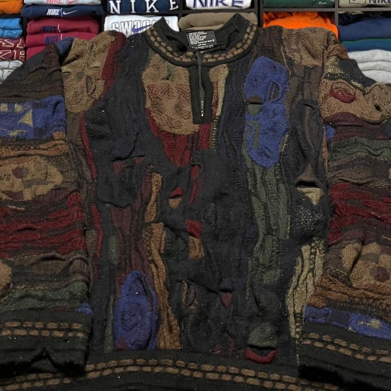 Coogi Men's Sweater - Multi - XL – Essential vint… - image 7