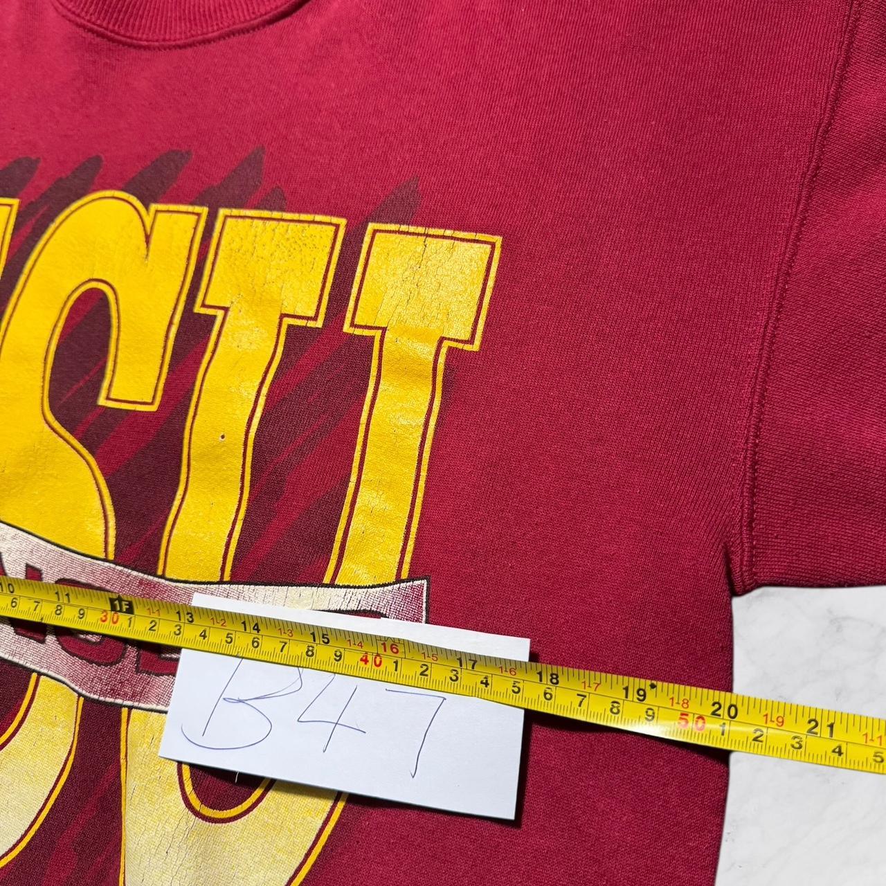 Men's Sweatshirt - Red/Burgundy - S – 90s Florida… - image 3