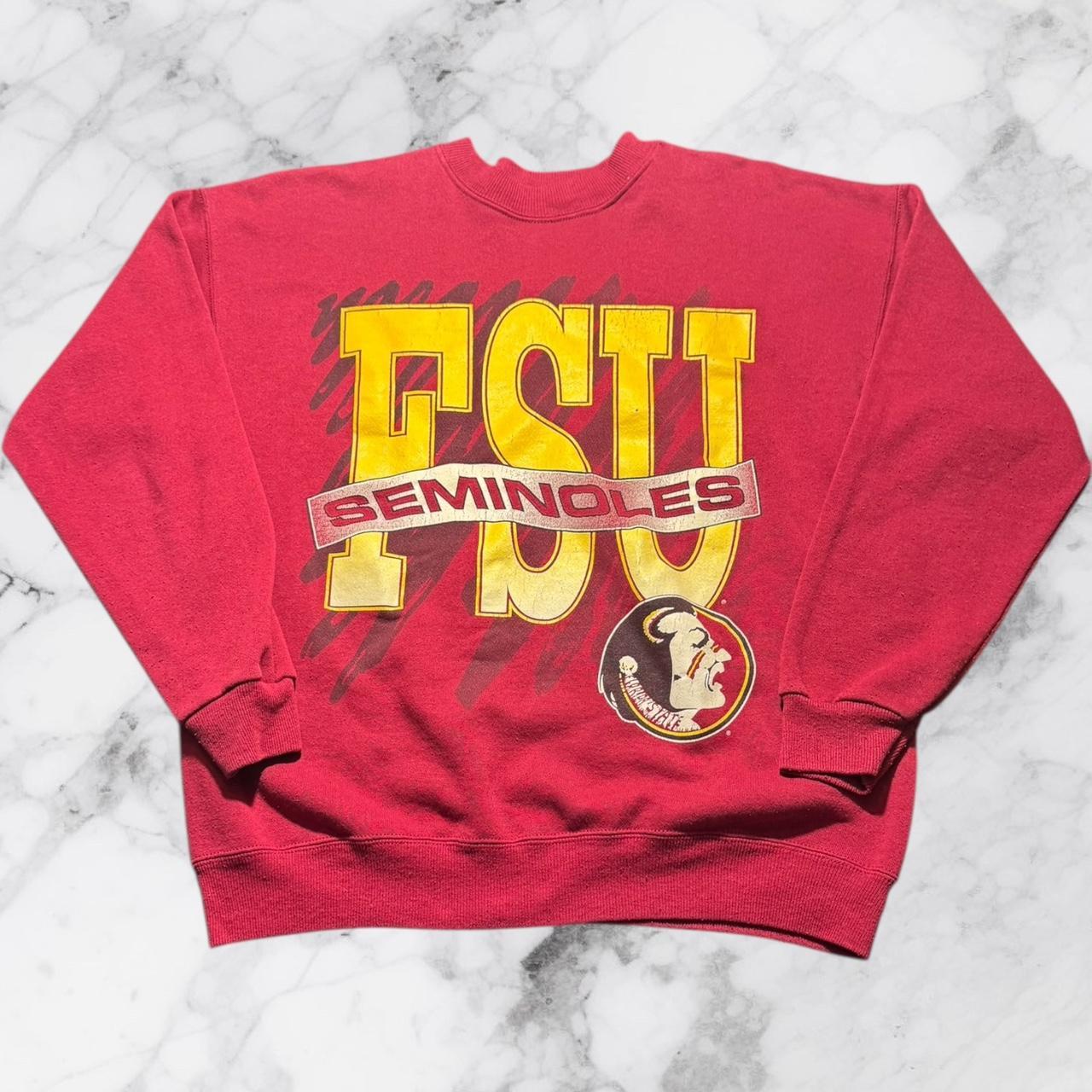 Men's Sweatshirt - Red/Burgundy - S – 90s Florida… - image 1