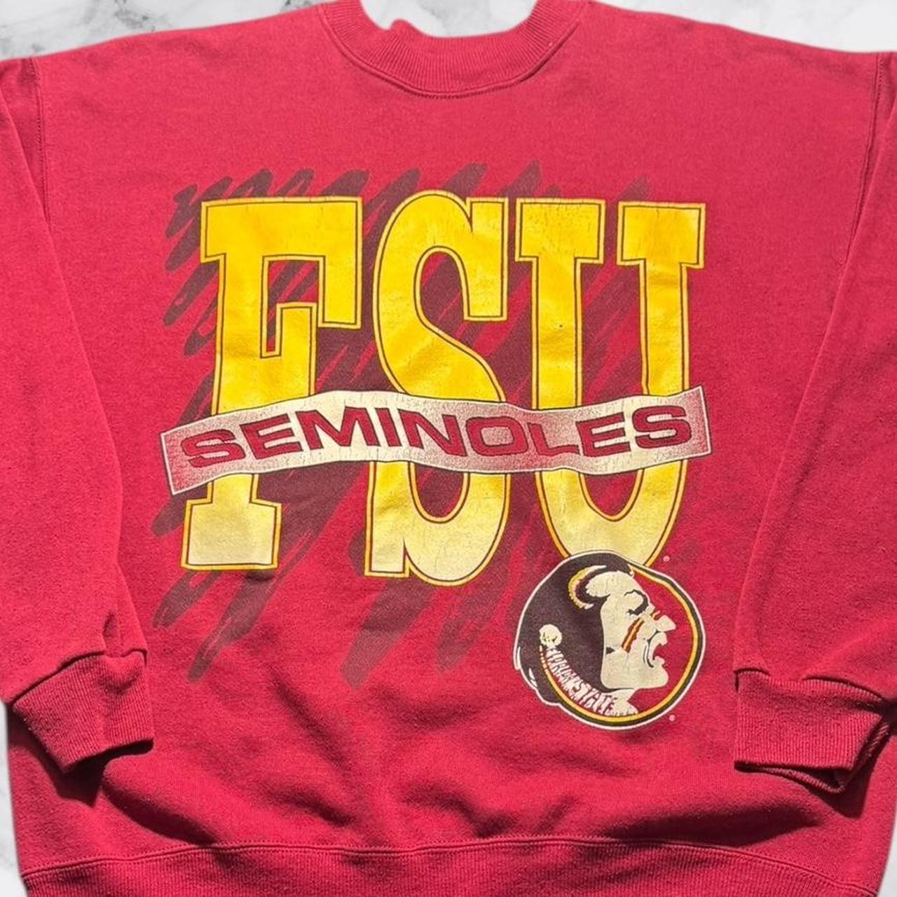 Men's Sweatshirt - Red/Burgundy - S – 90s Florida… - image 2