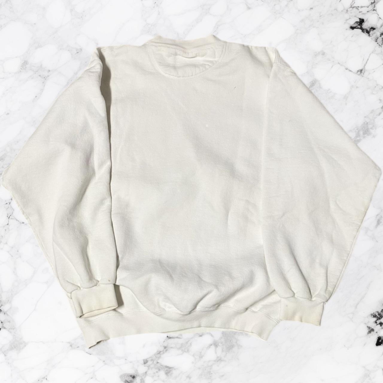 Men's Sweatshirt - White/Multi - M – 90s UCLA Bru… - image 4