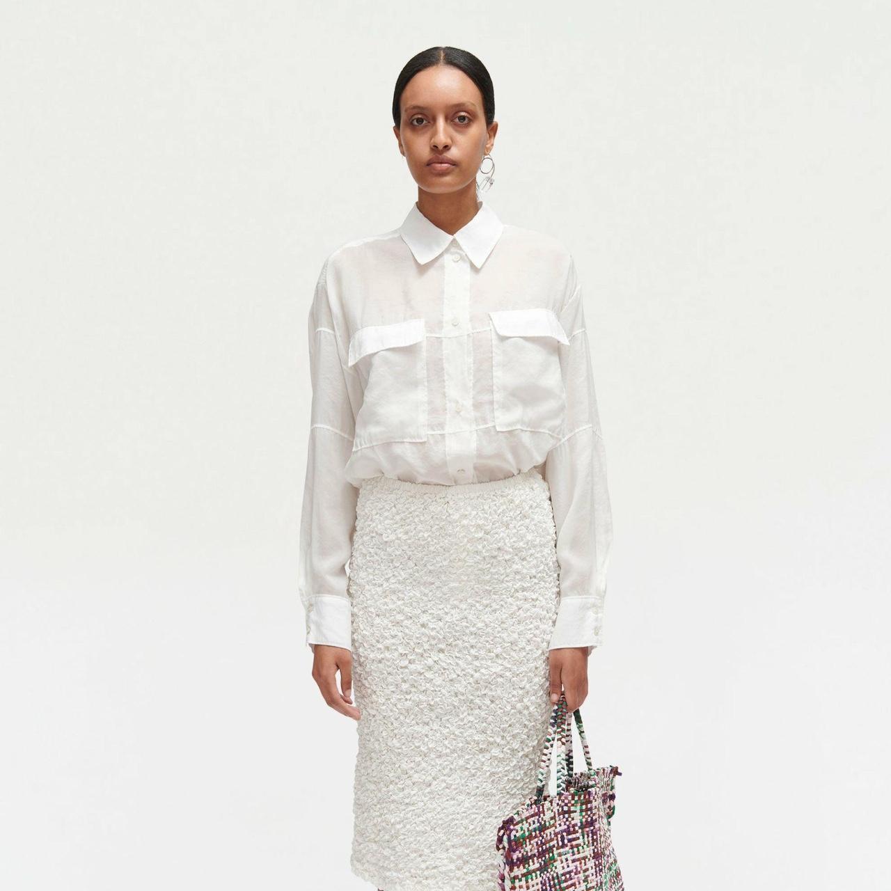 Rachel comey Scotch shirt Paneled button down Depop