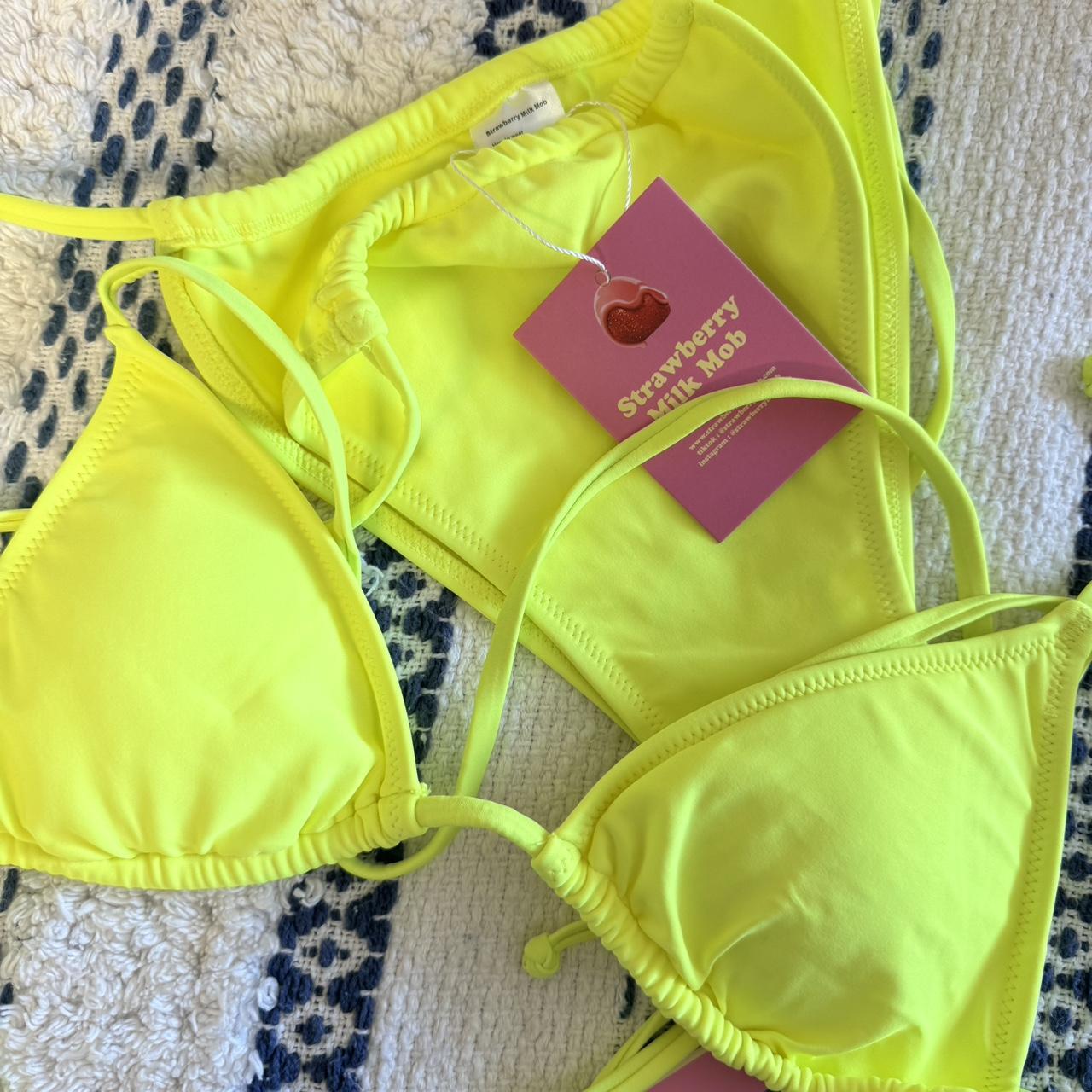  BNWT Strawberry Milk Mob bathing suit!!! Got... Depop