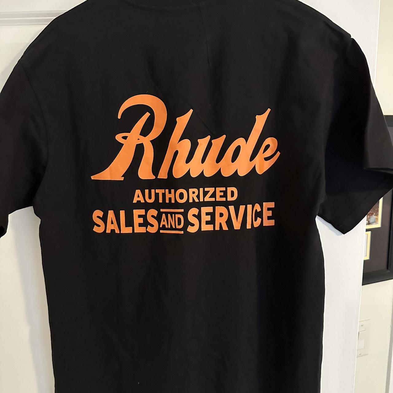 Rhude White Mechanic Shirt