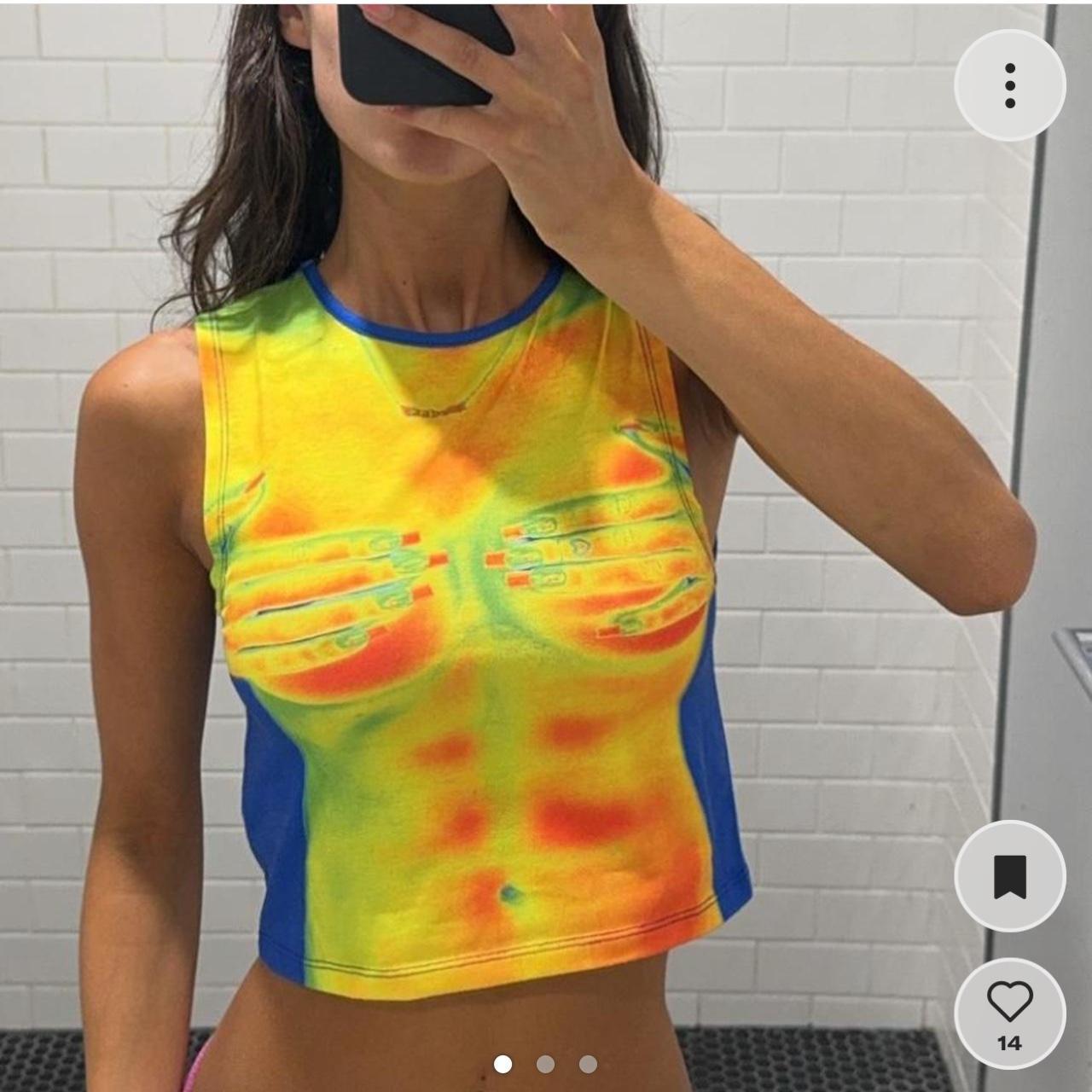 Repop Jaded London Thermal Tittie Top Would Fit Depop