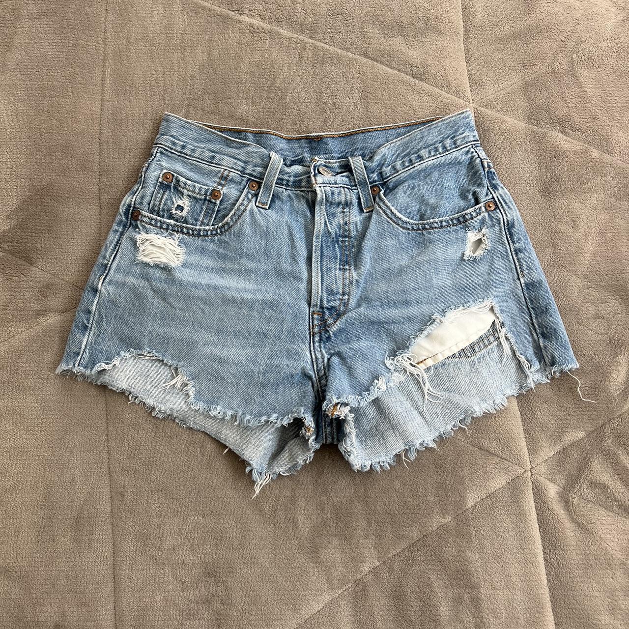 Levi 501 Shorts #levis #shorts #501s #levi501s... - Depop