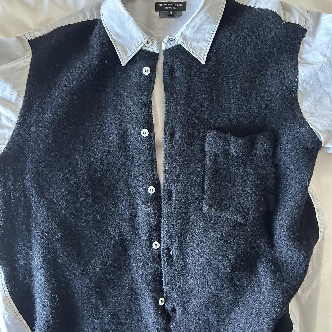 Comme des garcon homme plus duo shirt Wool and... - Depop