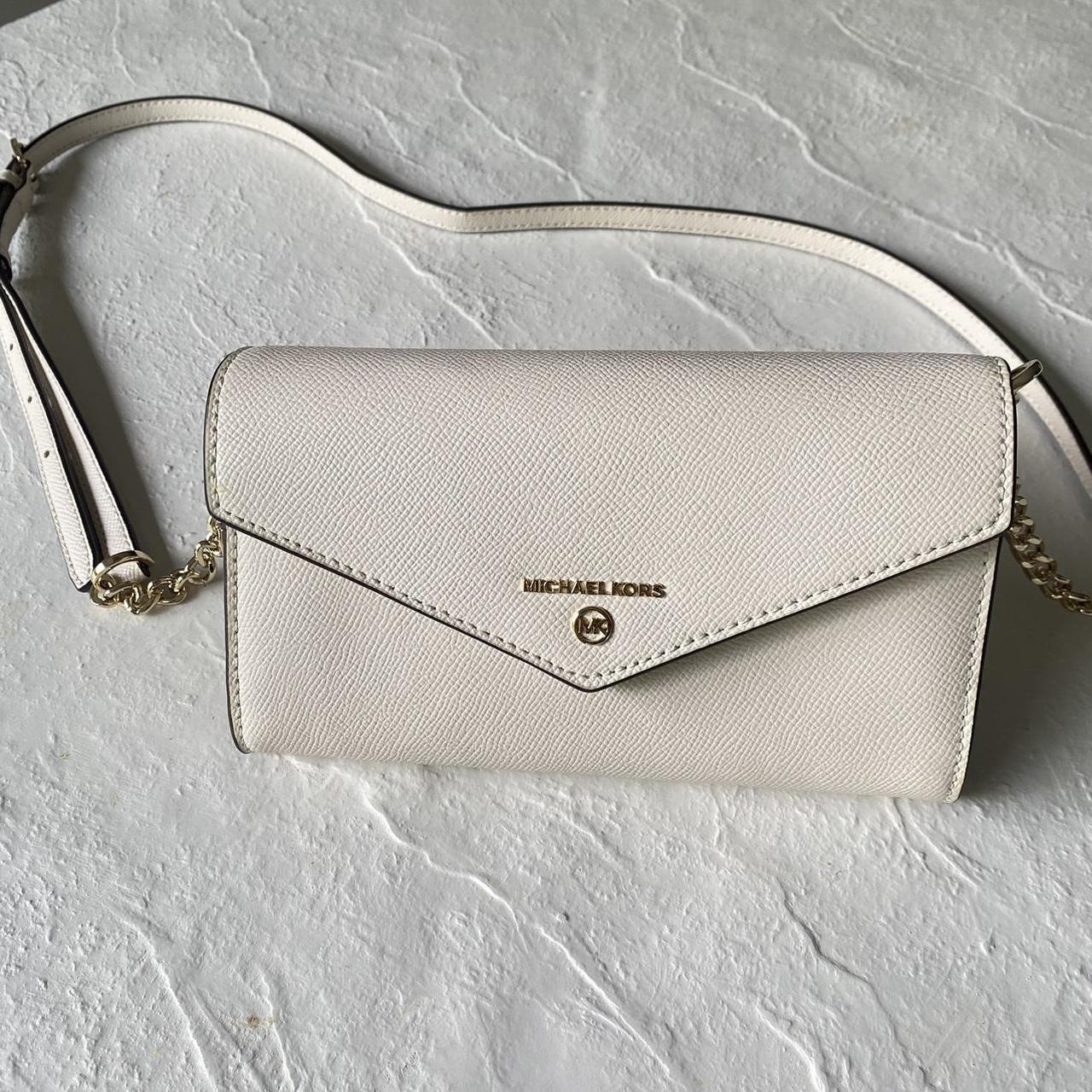 Michael Kors White Designer Clutch Bag Michael Kors Handbag