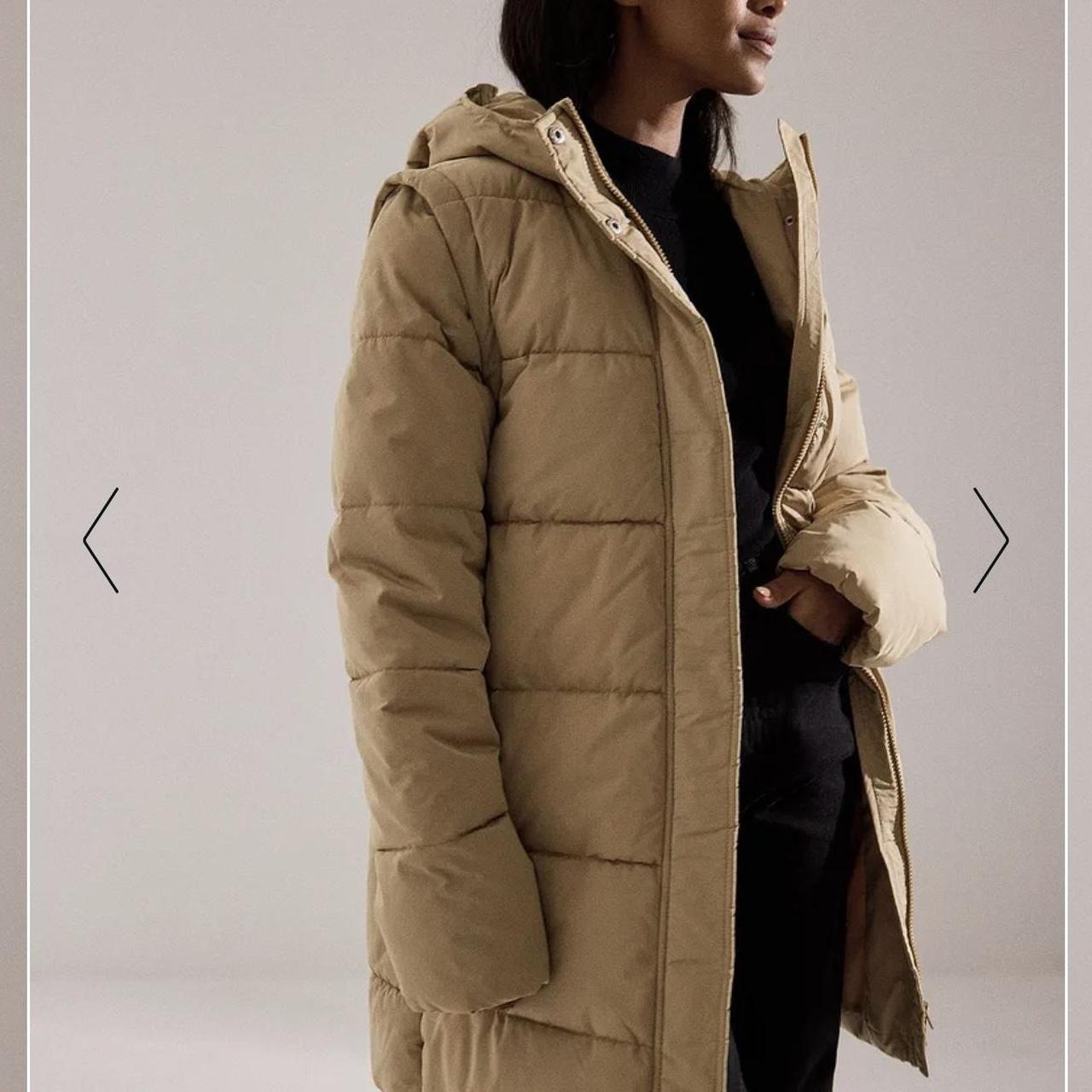 Na Kd Puffer Jacket Beige Oversized Padded Jacket Beige NA-KD