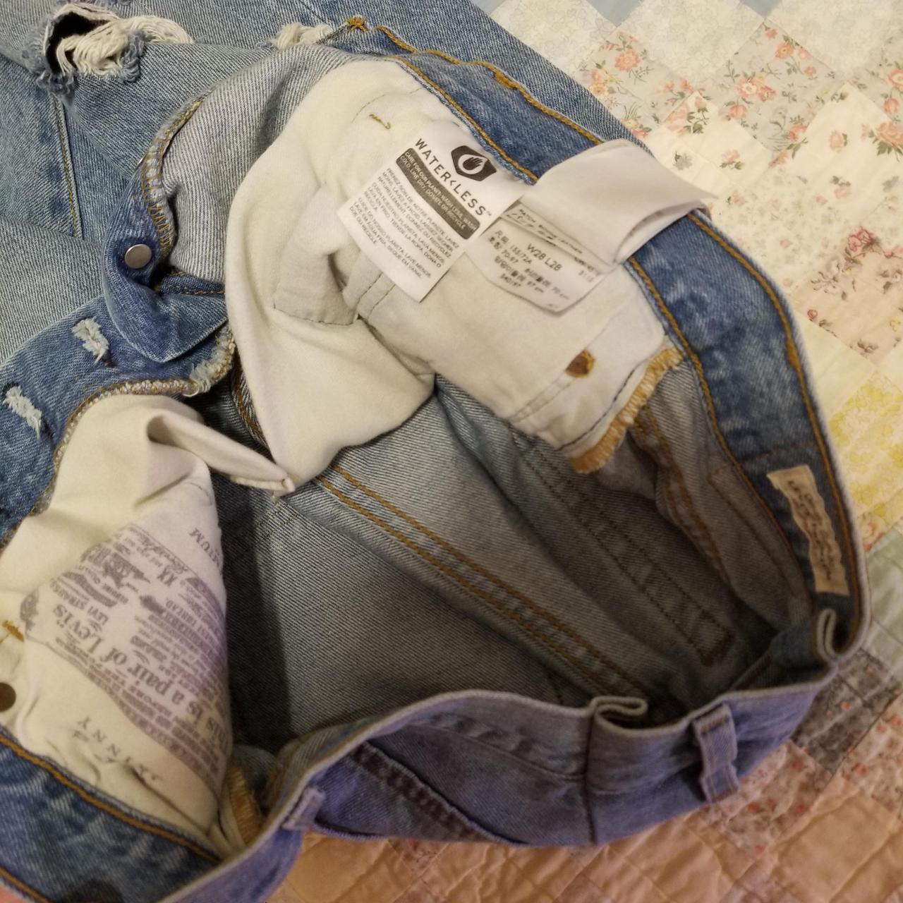 Levi's 501 S size L28 W28 Capital E remake, Great...