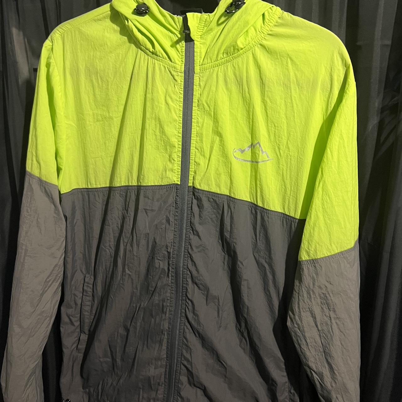 Adapt to green and grey jacket Size medium - Depop