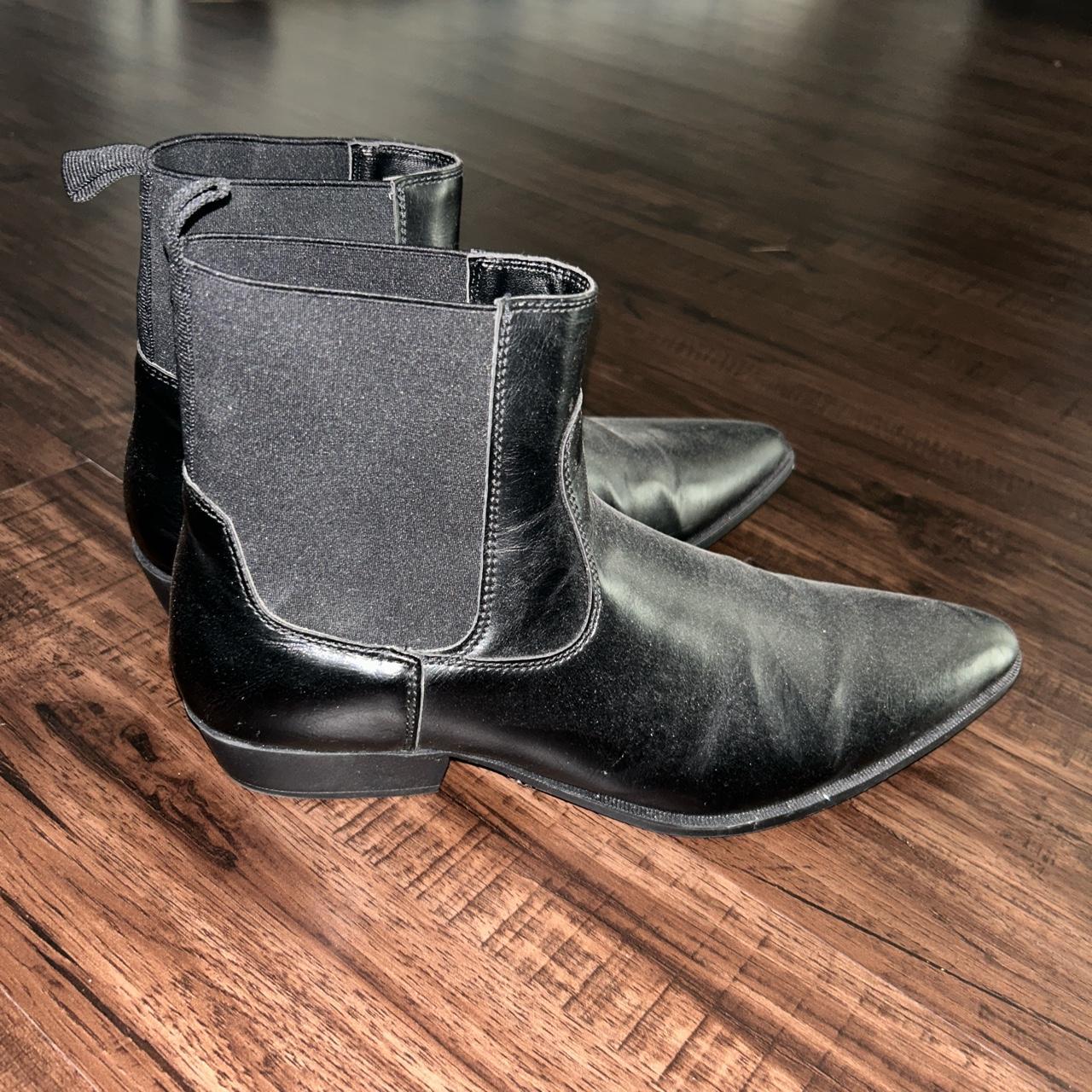 asos mens black boots
