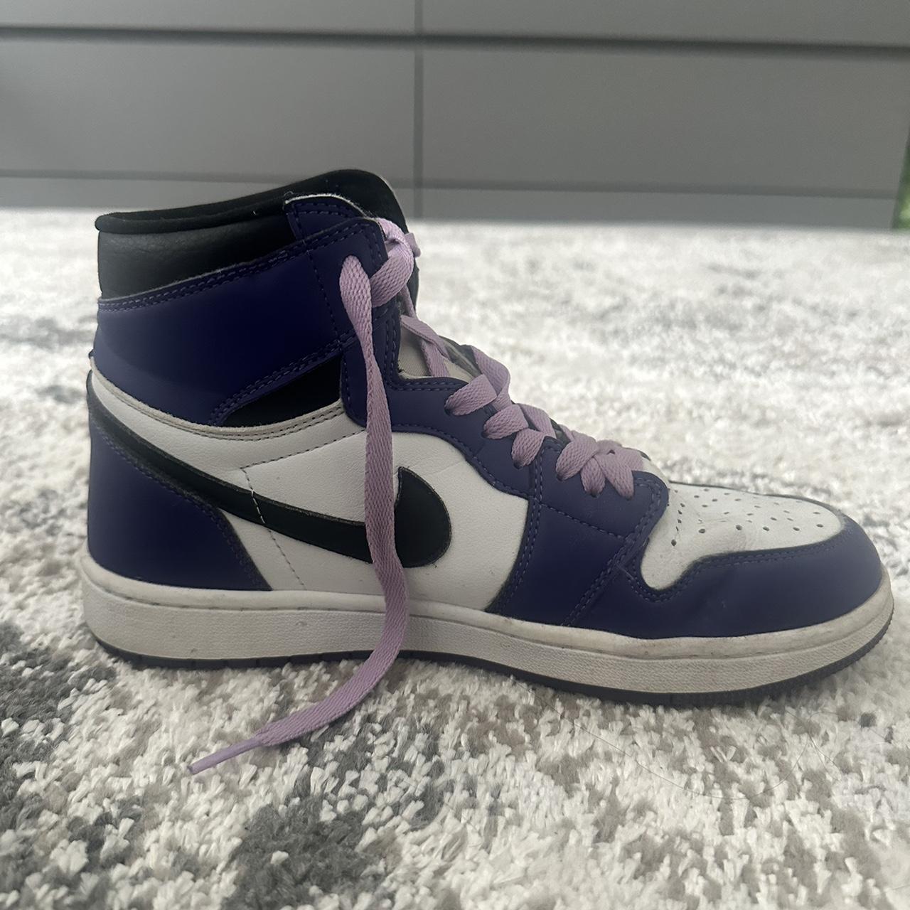 Jordan 1 court purple size outlet 8