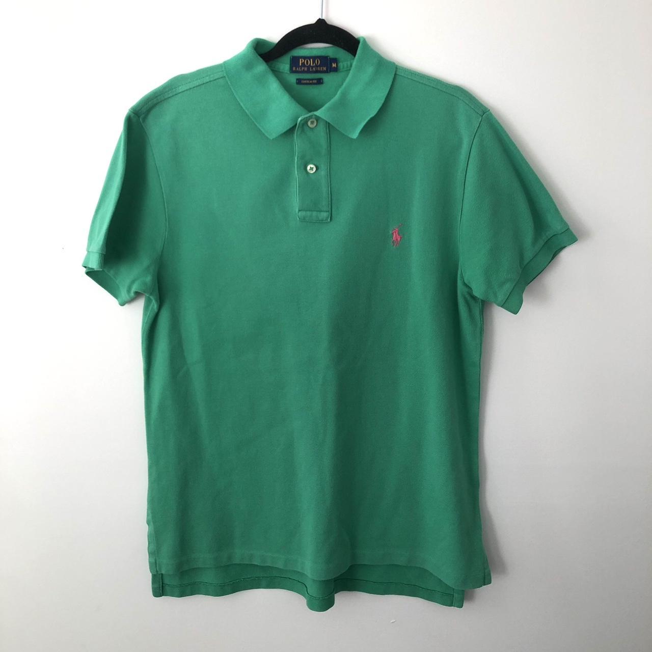 🌿 Polo Ralph Lauren Green Shirt 👕 Size:... - Depop