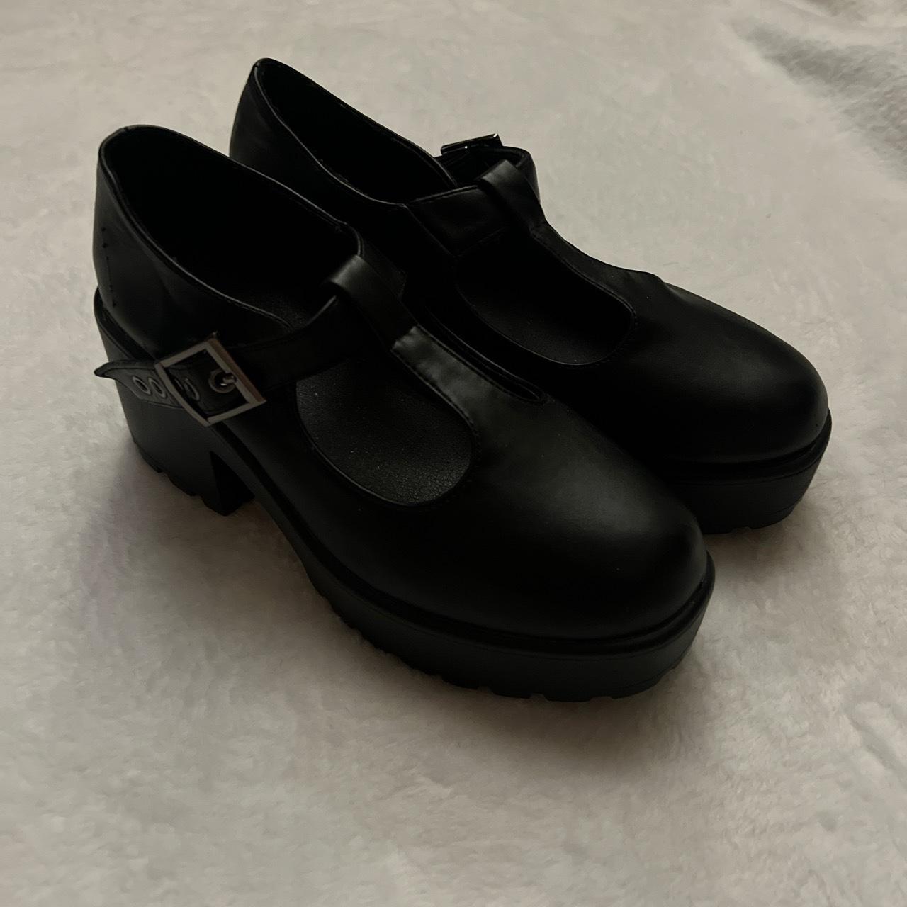 Koi footwear mary jane heels size 38 eu (7.5 in... Depop