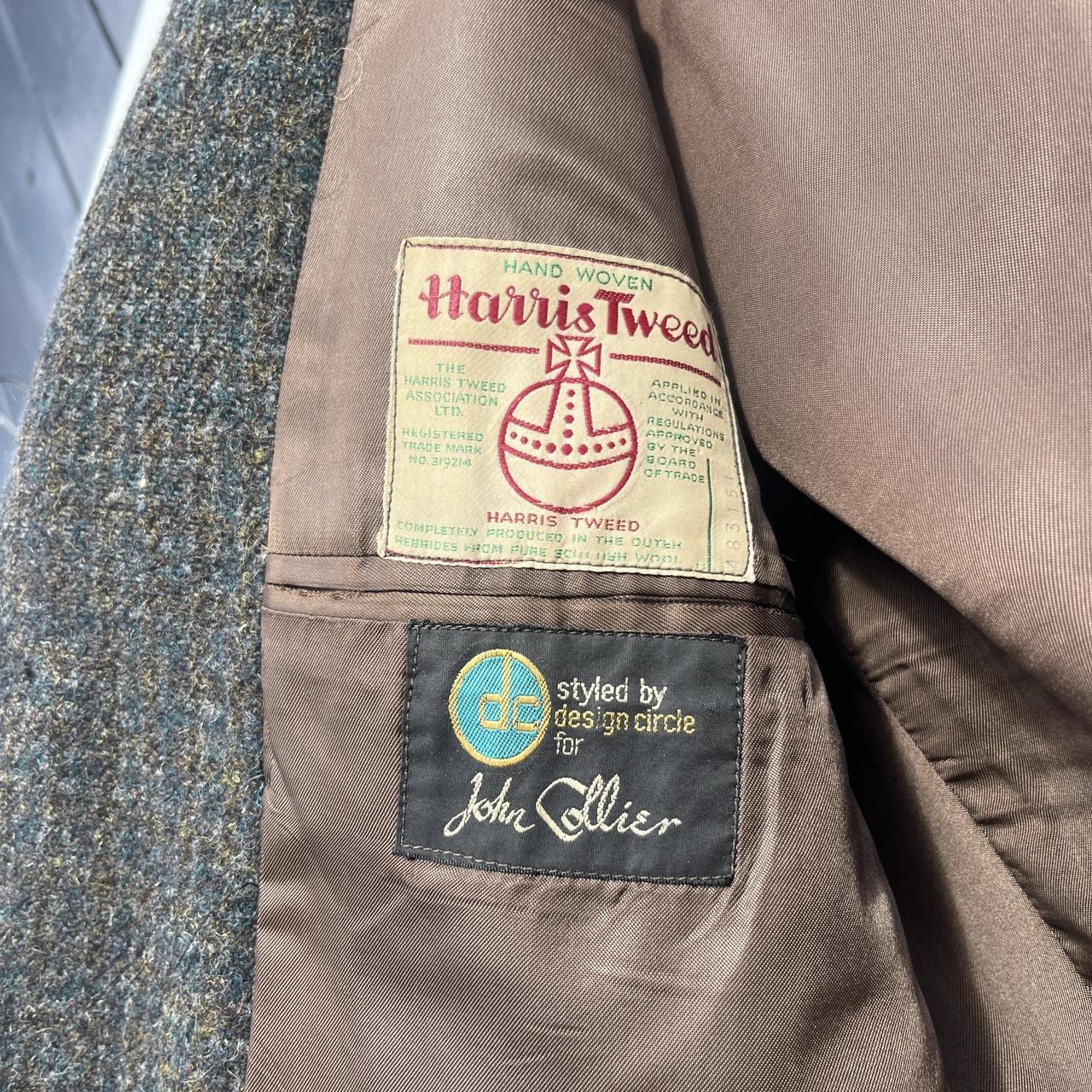 コリアグランドセール Handwoven vintage Harris Tweed blazer jacket styled | Depop ジャケット・アウター