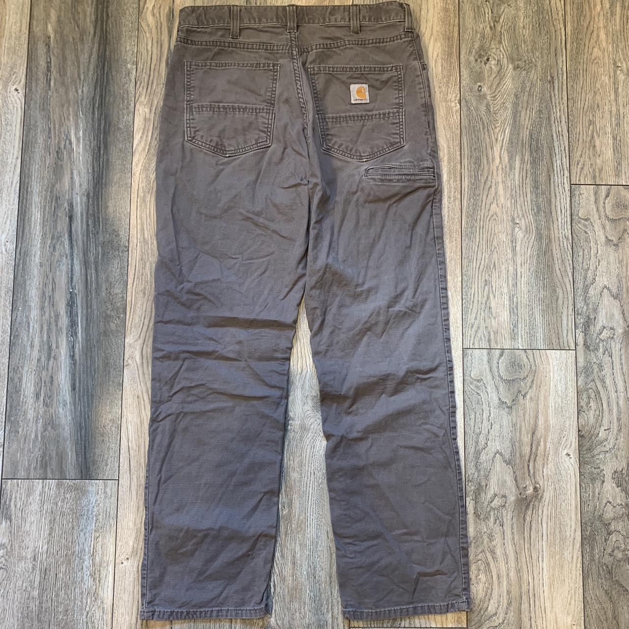 Carhartt Grey Carpenter Jeans 32x32 Depop