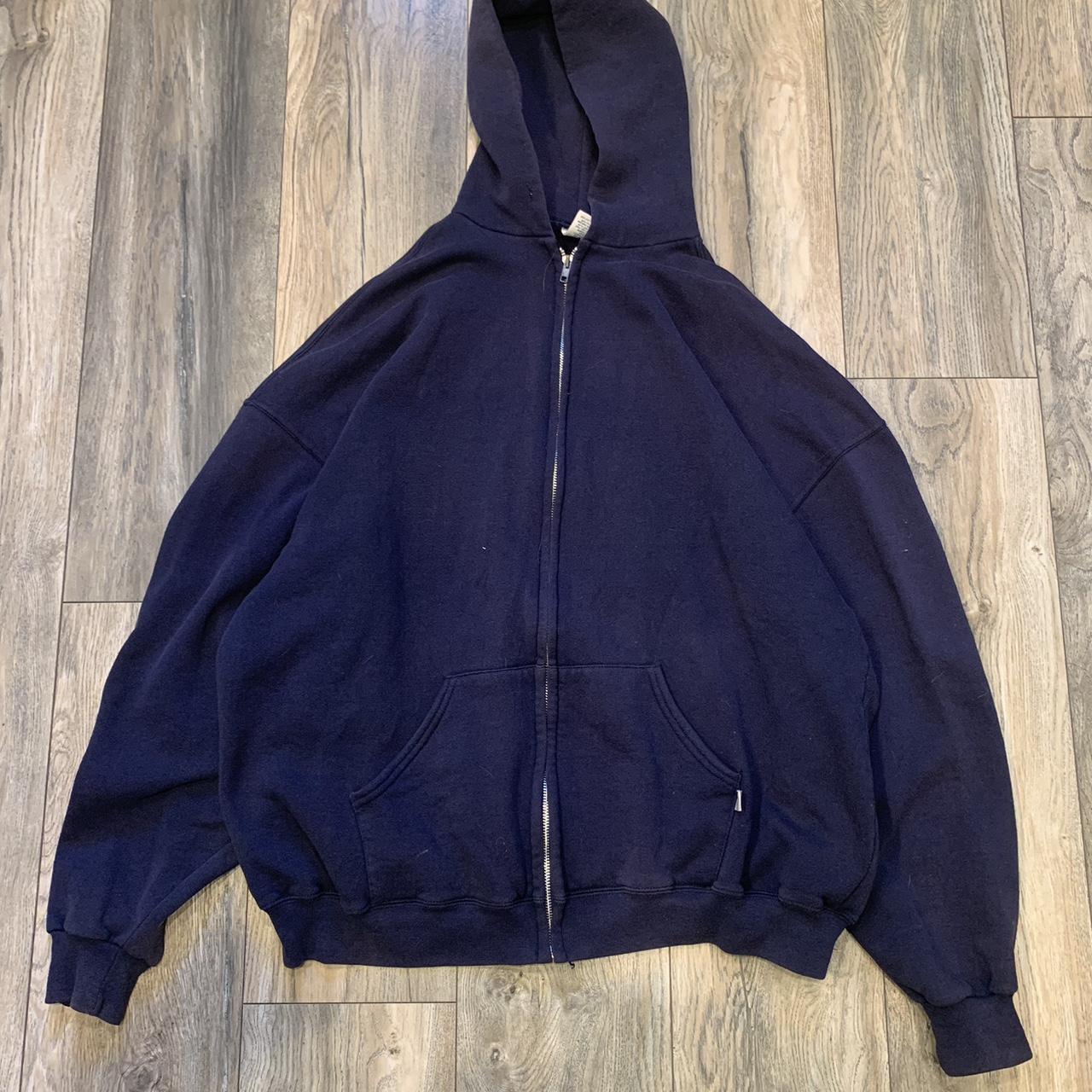 Vintage Russell Athletic Zip Up Hoodie Size XXL,... Depop