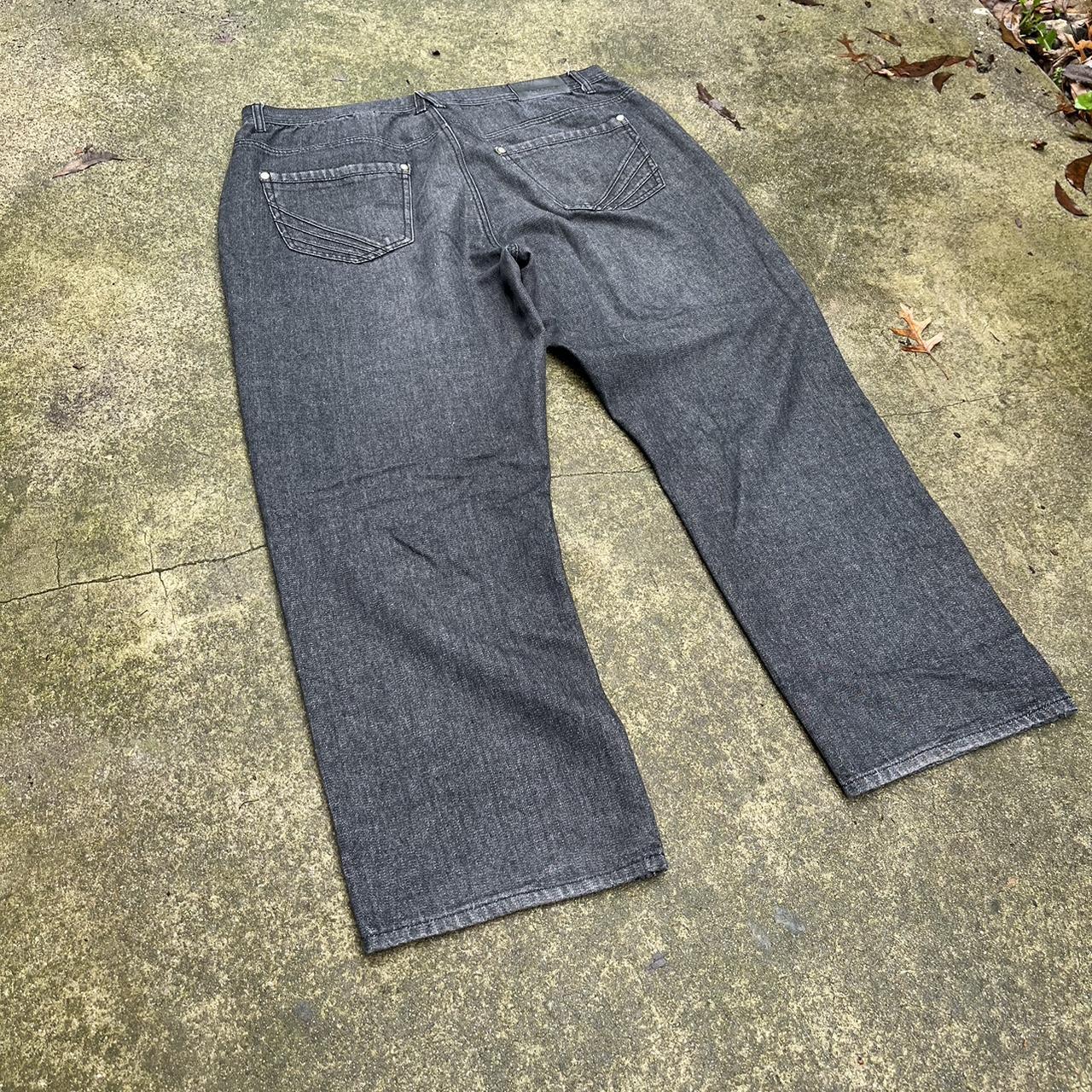 Y2K Akademics Baggy Jeans Super baggy size 40x32 - Depop