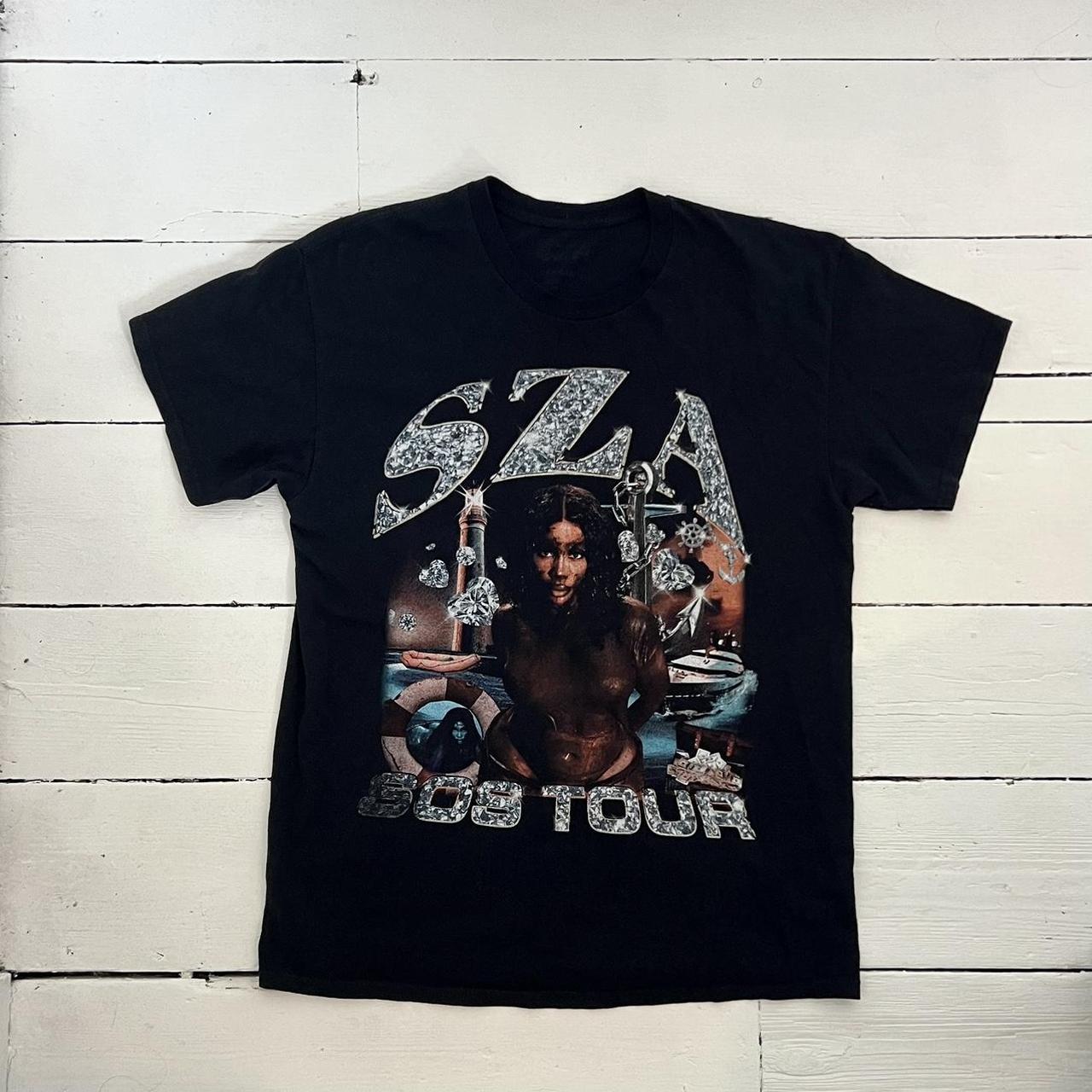 SZA SOS ツアーTシャツ M 黒 日本未発売 正規品 Official SZA SOS tour 2023 merch t shirt Purchased | Depop