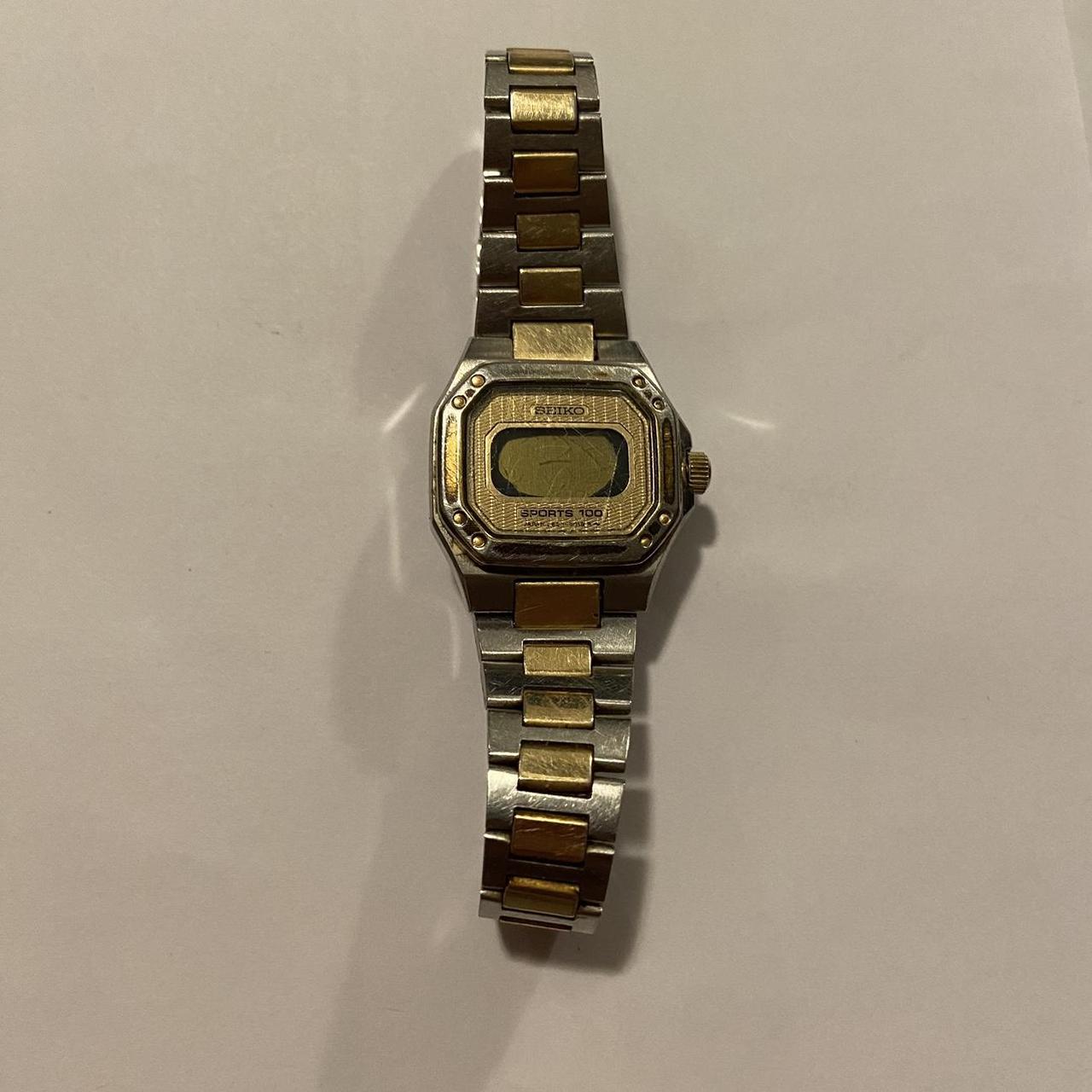 Vintage Seiko sports 100 digital watch Depop