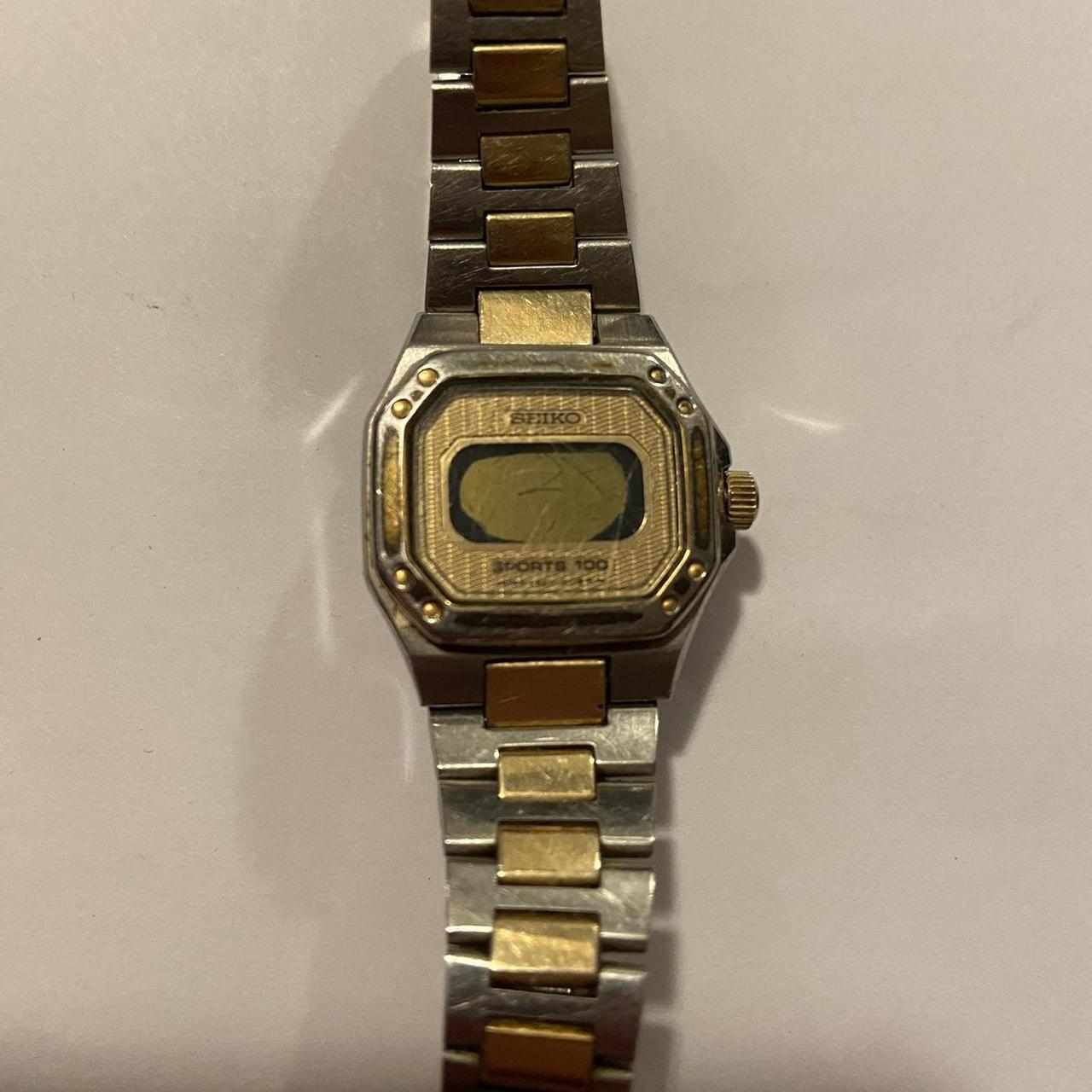 Vintage Seiko sports 100 digital watch Depop
