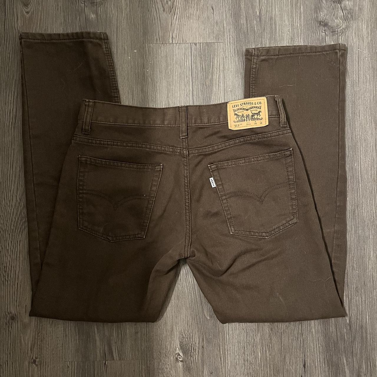 Levis 513 clearance brown