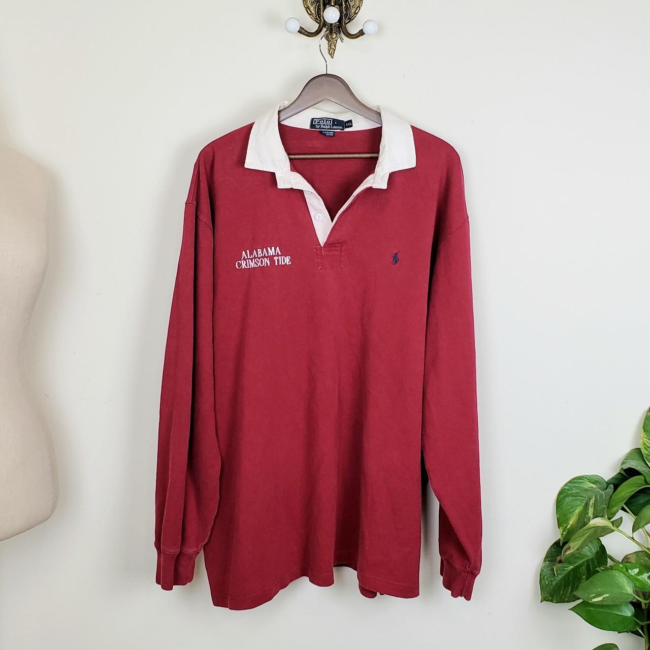 Alabama crimson clearance tide polo shirts