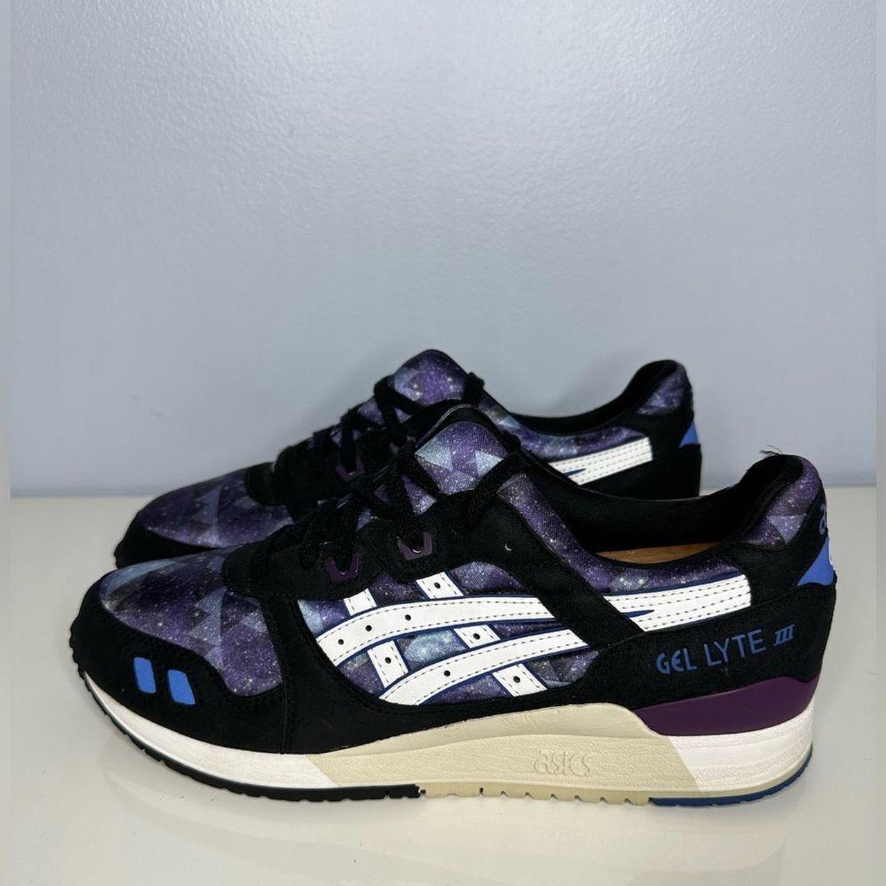 purple asics mens