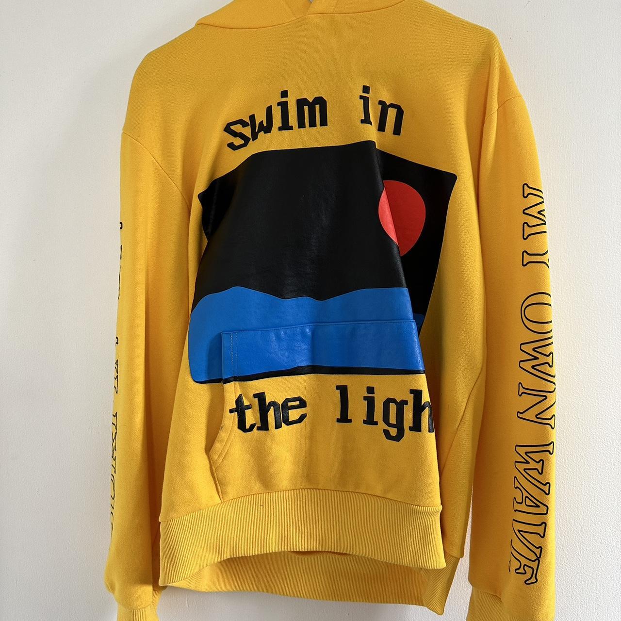 Kid cudi yellow clearance hoodie