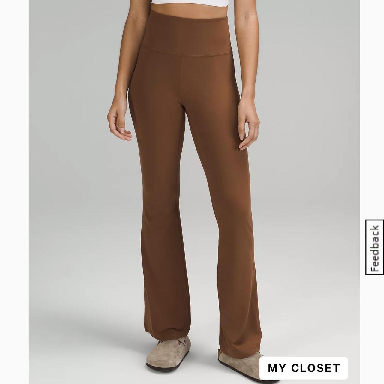 Beautiful brown Lululemon leggings these are so - Depop