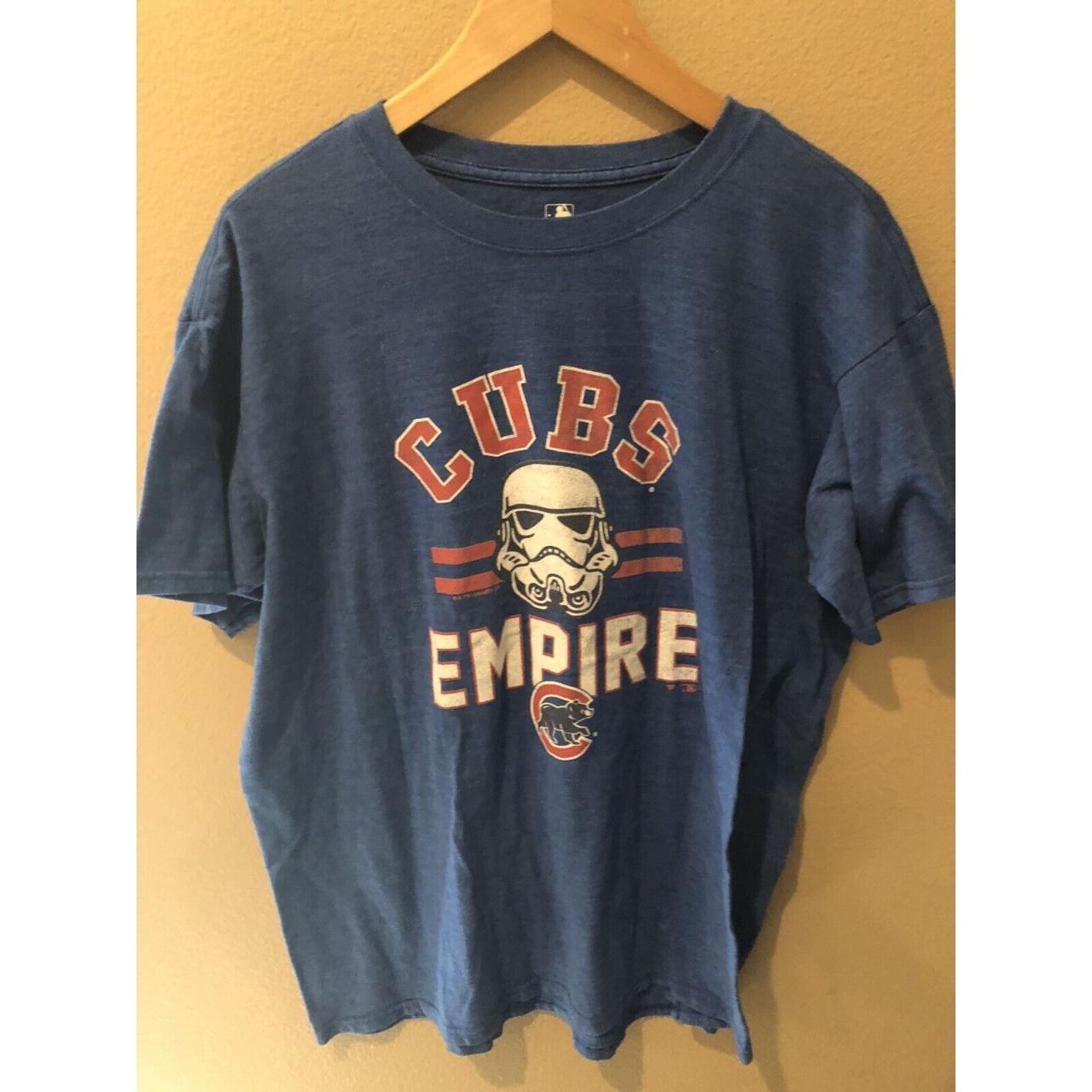 Chicago Cubs STAR WARS Night Sz XL Shirt Wrigley - Depop