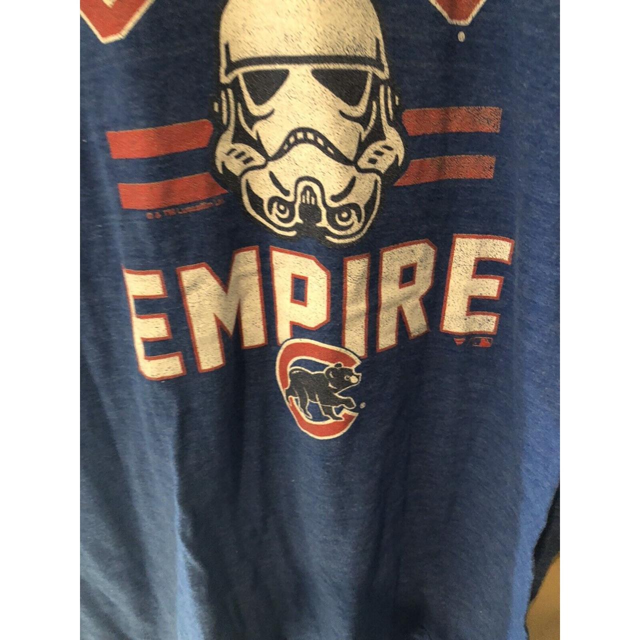 Chicago Cubs STAR WARS Night Sz XL Shirt Wrigley - Depop