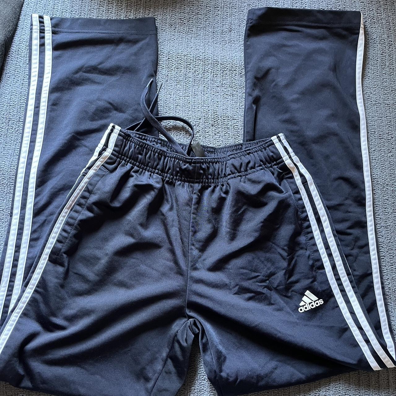 Men’s navy blue adidas pants!! Size M Shipping is... - Depop