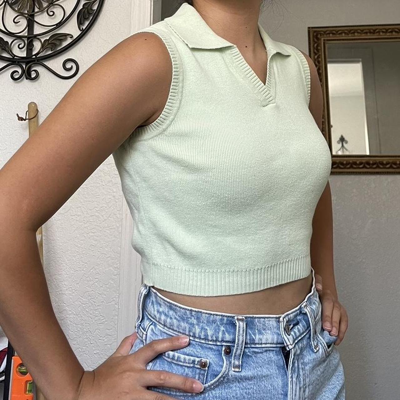 John Galt Brandy Green Cardigan John Galt Sage Green Collared